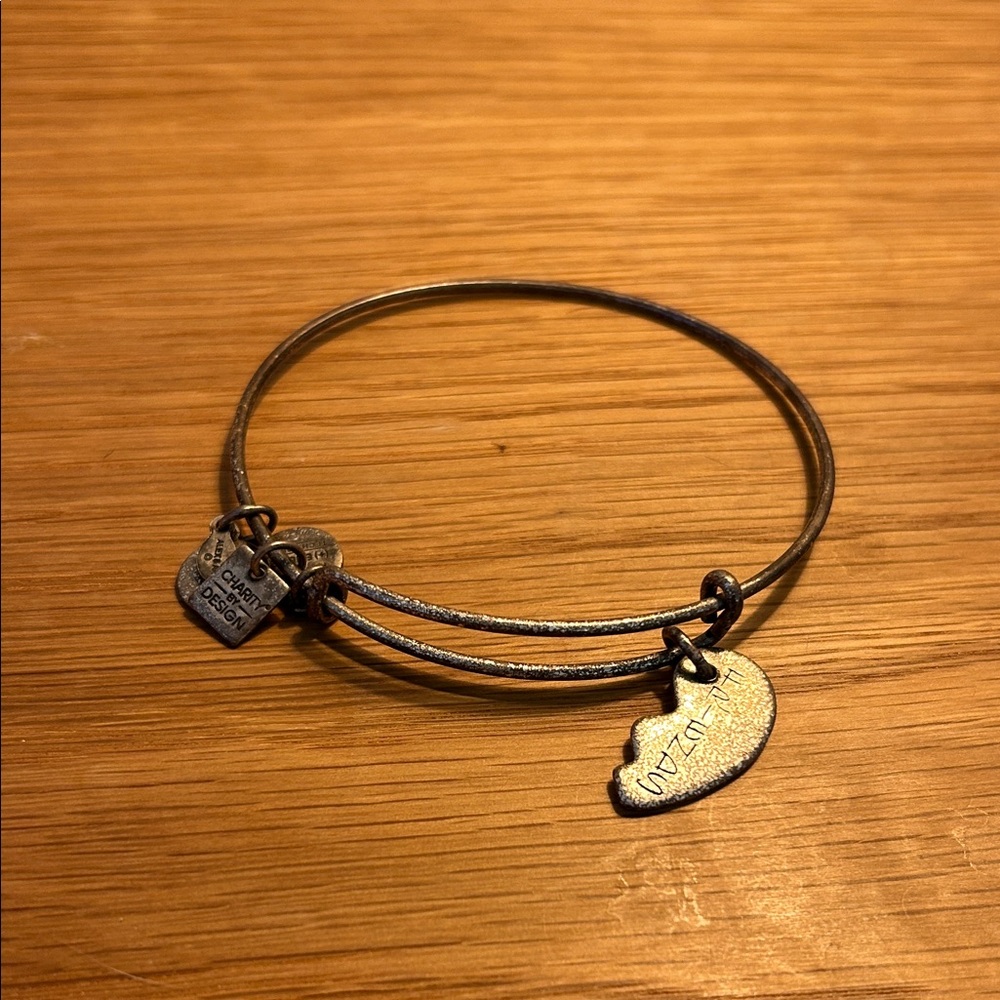Alex and Ani Silver Charm Bracelet